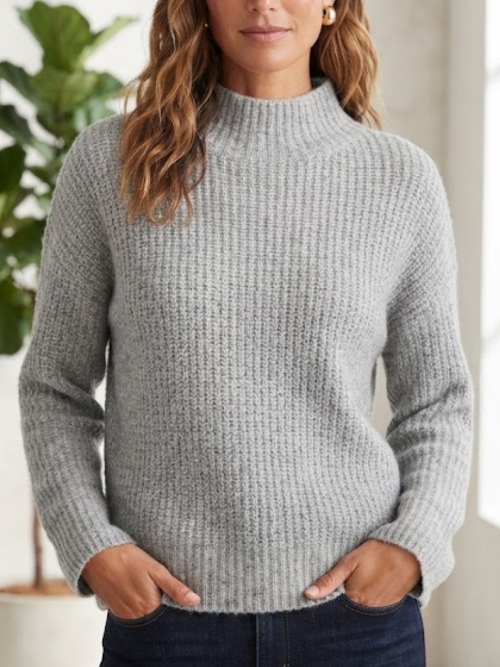 Loft Wool Blend Sweater nwot
